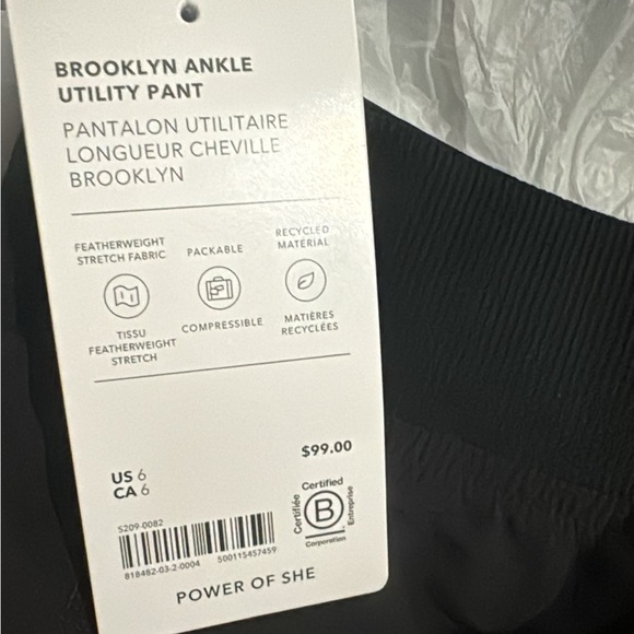 Athleta Brooklyn Ankle Utility Pant // Black - Picture 16 of 16
